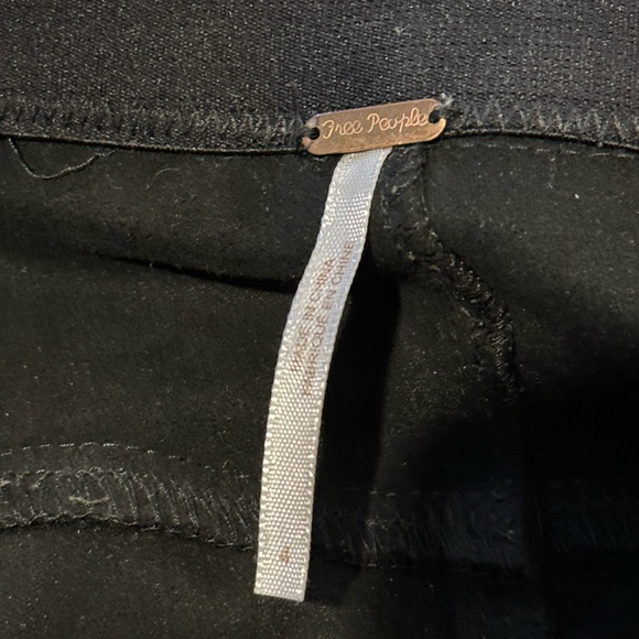 Free People Super Soft Moto Inspired Leggings Size 4 - Picture 4 of 6